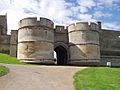Rockingham Castle entrance