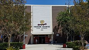Roosevelt High School, Boyle Heights, Los Angeles, California, USA