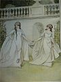 Rosalind and Celia by Hugh Thomson 1909