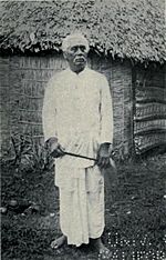 Samoan paramount chief Mataafa 1911