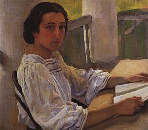 Serebriakova portrait-of-e-solntseva-sister-of-artist-1914