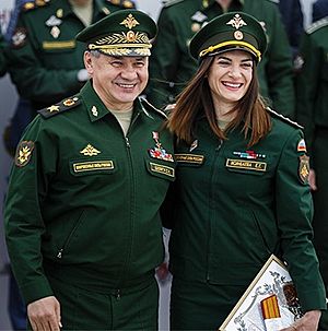 Shoigu, Isinbaeva