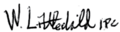 Signature of Chief Wilton Littlechild
