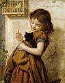 Sophie Gengembre Anderson - Her Favorite Pets