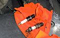 Spark plugs old and replacement 7058