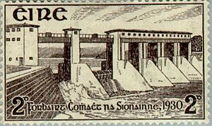 Stamp-ireland 1930 shannon scheme