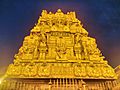 Temple tower of Samayapuram Mariamman