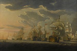 The Battle of Cape St Vincent, 14 February 1797 RMG BHC0486.jpg