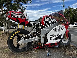 The big motorcycle at Mooball, New South Wales 02