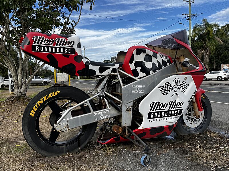 The big motorcycle at Mooball, New South Wales 02