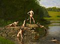 Thomas Eakins - Swimming (1895)
