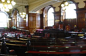 Town Hall Liverpool council chamber