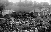 Unveiling of East Barnet war memorial 27 June 1920