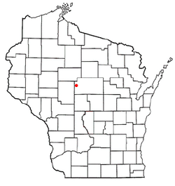Location of Hull, Wisconsin