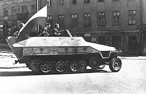 Warsaw Uprising - Captured SdKfz 251 (1944)