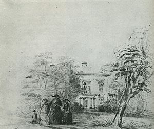 Wivenhoe 1858 Sketch by Conrad Martens