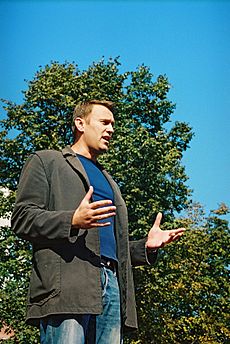 Алексей Навальный 2006 год пикет движения ДА в защиту ПТУ