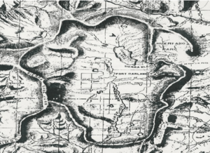 1869 Map of San Luis Parc of Colorado and Northern New Mexico