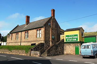 2009 at Washford station - from the road side.jpg
