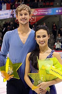 2017-18 Grand Prix (France) Chock and Bates