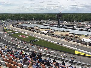 2021 ToyotaCare 250 from frontstretch