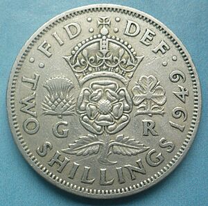 2 shillings 1949