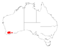 Acacia griseaDistMap409