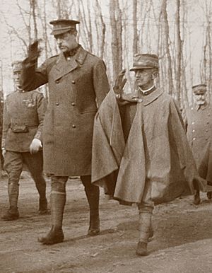 Albert I and Victor Emmanuel III