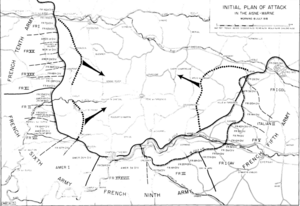 Allied Initial Soissons Attack Plan 18 July 1918