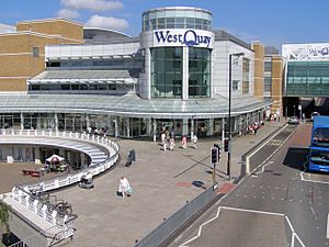 Arundel Circus entrance to the WestQuay shopping centre - geograph.org.uk - 210260
