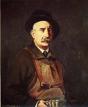 Autorretrato de Andrés Parladé y Heredia (Museo de Bellas Artes de Sevilla)
