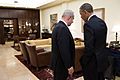 Barack Obama talks with Benjamin Netanyahu (8637772147)