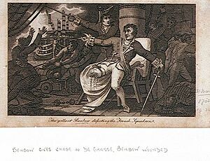 Benbow wounded