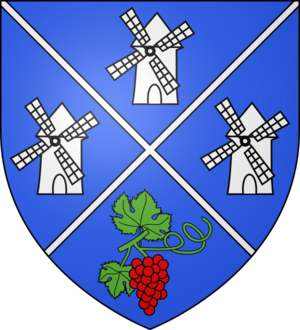 Blason ville fr Berson (Gironde)