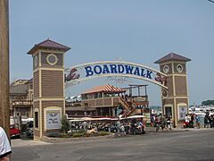 Boardwalk in Put-in-Bay