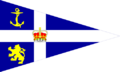 Burgee of royal northern & clyde yc