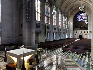 Cathedral of the Most Blessed Sacrament (Detroit, Michigan) - view from the ambo