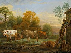 Cattle in a Meadow by Paulus Potter Mauritshuis 138
