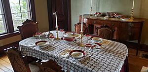 Chamberlain house dining room