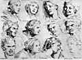 Charles le Brun, The Expressions