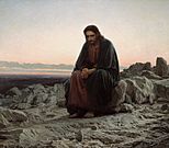Christ in the Wilderness - Ivan Kramskoy - Google Cultural Institute