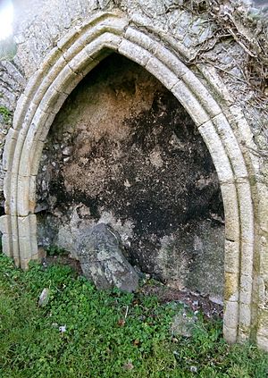 Clane Friary arch