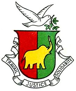 Coat of arms of Guinea1958