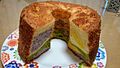 Colourful chiffon cake 2