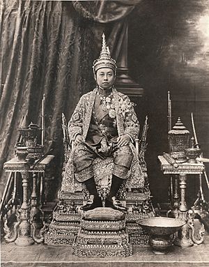 Coronation portrait of King Vajiravudh