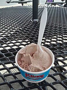 Cup of frozen custard at Kline's