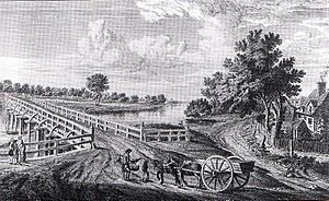Datchet Bridge 1750 William Oram