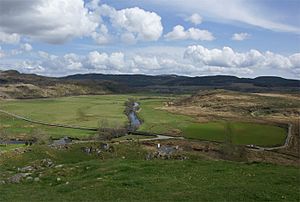 Dunadd Fort - view
