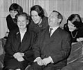 Feodor Lynen with family 1964