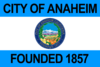 Flag of Anaheim, California